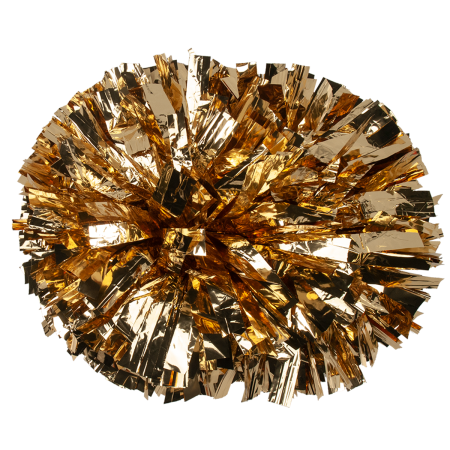 Solid Metallic Show Pom<br />(Minimum order of 6 Poms)