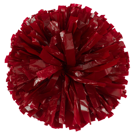 Plastic Cheer Pom Ball Solid<br />(Minimum order of 6 Poms)
