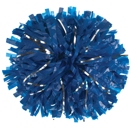 Solid Plastic w/Glitter Show Pom<br />(Minimum order of 6 Poms)