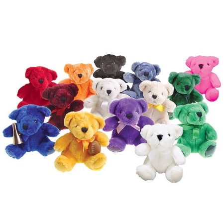 Cheerleading Bear in Team Colors-0