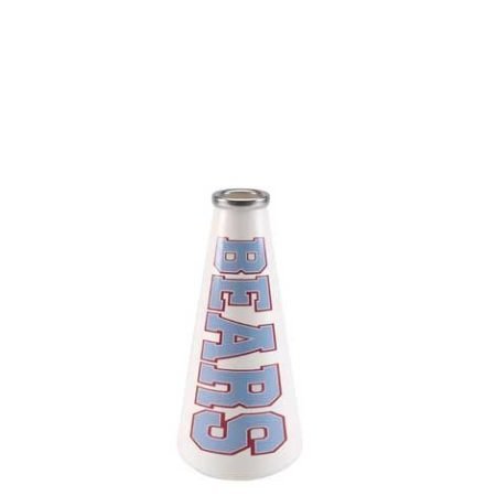 13" Cheerleading Megaphone with One Sided Decal Applied-0